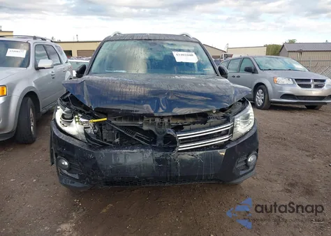 2016 Volkswagen Tiguan Se из США, поврежденный, VIN WVGBV7AX6GW505249